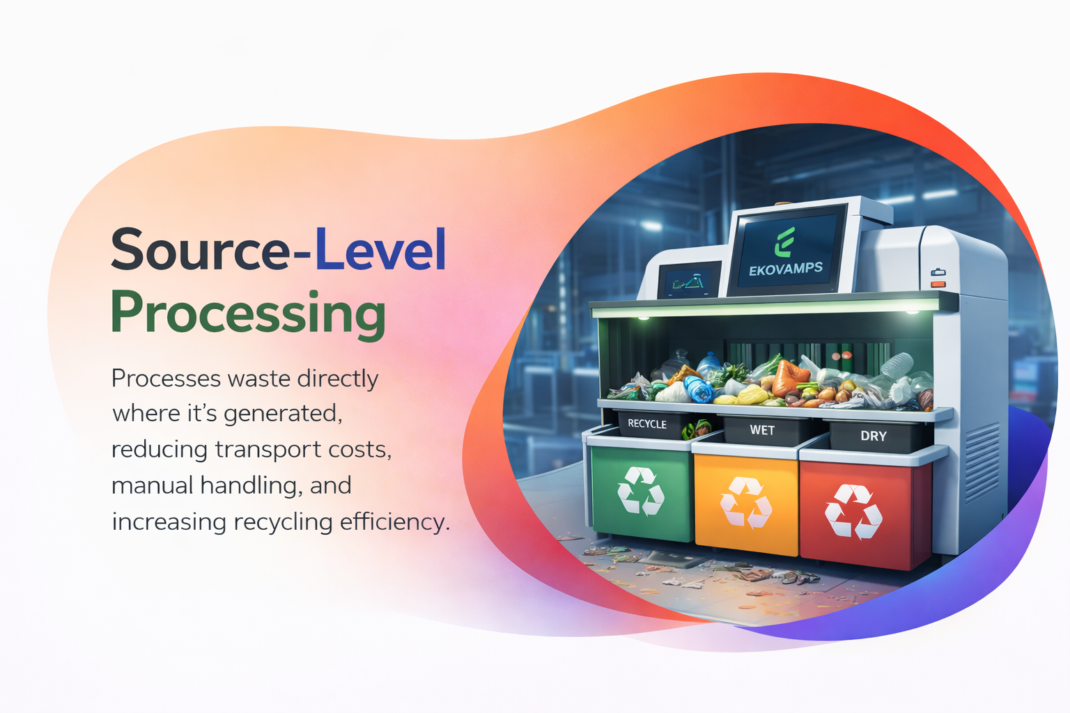 efficient waste sorting at the source